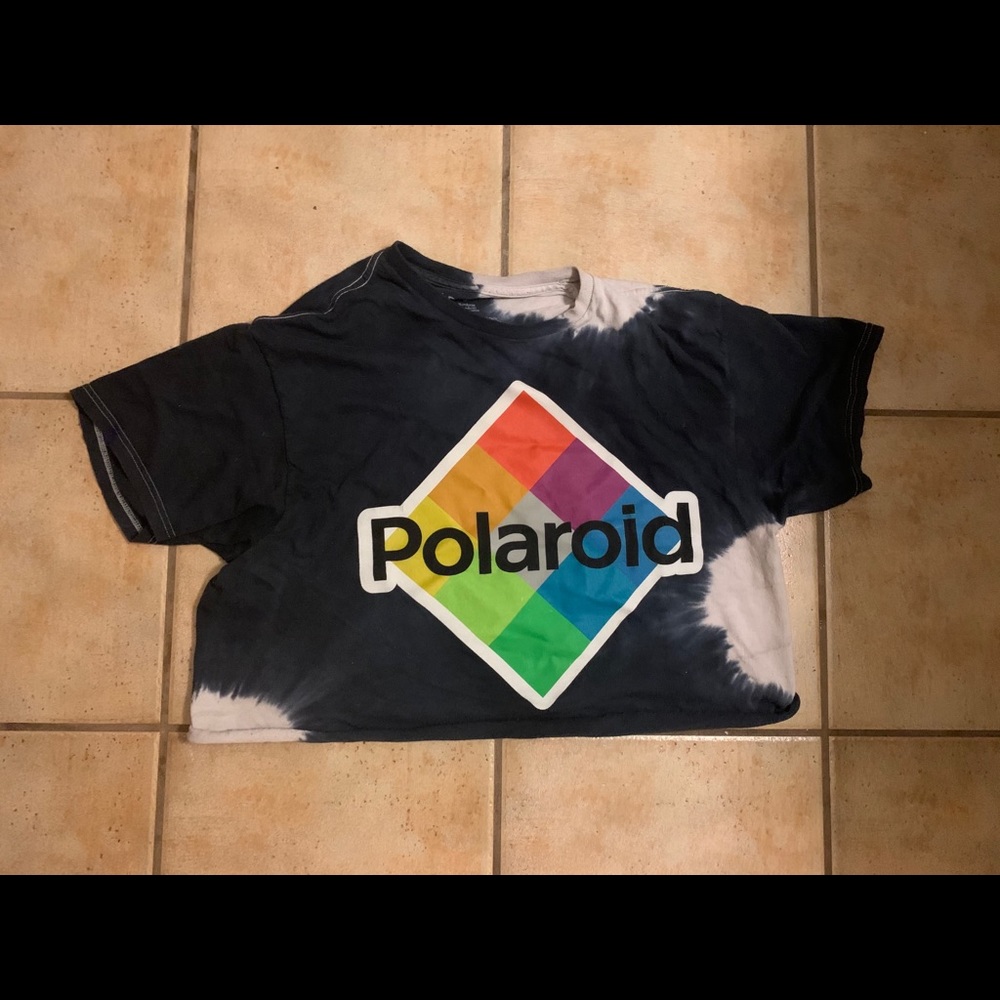 Tie-dye cropped top